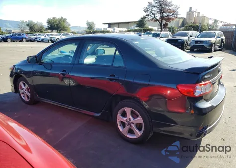 2011 Toyota Corolla Base z USA, uszkodzony, nr VIN 2T1BU4EE6BC658133
